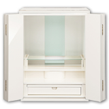 ミルキーホワイトMDF（ティアラ）　国産